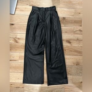 A&F Leather Pants